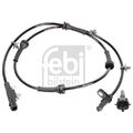 1x Sensor, Raddrehzahl FEBI BILSTEIN 172151 passend für NISSAN