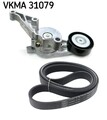 Keilrippenriemensatz SKF VKMA 31079 für GOLF A3 CADDY AUDI 8P1 1K1 LEON TOURAN 5