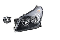 Scheinwerfer Halogen passend für Opel Astra H 03/2004 - H7 H1 Li. Fahrer + Nebel