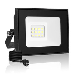 10-500W LED Fluter Außen Strahler Baustrahler Scheinwerfer Garten Arbeitsleuchte