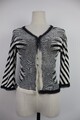 CLASS PFERDE STRICKJACKE SCHULTERÜBERWURF DAMEN GR. 44 PULLOVER DAMEN ITALY CASUAL SEIDE