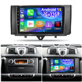 Für Smart Fortwo 451 2011-2015 Android 15.0 Autoradio Apple Carplay GPS WIFI