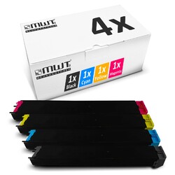 4x Toner ersetzt Sharp MX27GTBA MX27GTCA MX27GTMA MX27GTYA MX27GT MX-27GT