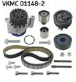 Original SKF Wasserpumpe + Zahnriemensatz VKMC 01148-2 für Audi Seat Skoda VW