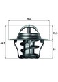 MAHLE Thermostat, Kühlmittel TX 4 87D für AUSTIN CHRYSLER FORD HYUNDAI KIA