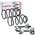 2x LESJÖFORS Fahrwerksfeder Vorne + Federspanner für MONDEO III 2.5 10.00-03.07
