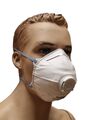 20x FFP2 NR D Feinstaubmaske Schutzmaske Atemschutz Arbeitsschutz Staub Ventil 