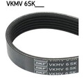 Keilrippenriemen SKF VKMV 6SK1024 für Ford Fiesta VI