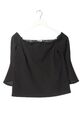 H&M Carmen-Bluse Damen Gr. DE 36 schwarz Elegant