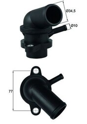 MAHLE THERMOSTAT KÜHLMITTEL 87°C MIT DICHTUNG passend für CHEVROLET AVEO