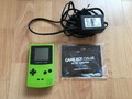 Nintendo Game Boy Color Grün + AC-DC Adapter Ladekabel (Gameboy Lime Green)