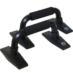 2 x Push Up Stand Bar Liegestützgriffe Liegestütz Griff Krafttraining schwarz