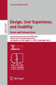 Design, User Experience, and Usability: Users and Interactions Aaron Marcus Buch
