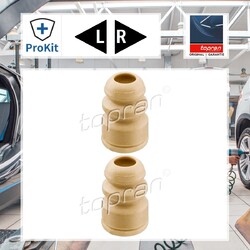 2x ORIGINAL® Topran Anschlagpuffer, Federung Vorne, Hinten für Kia Rio II