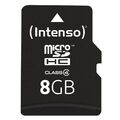 Intenso microSDHC Speicherkarte Class4 micro SDHC Card inkl.SD-Adapter