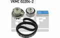 SKF Zahnriemensatz mit Wasserpumpe für FIAT PUNTO GRANDE LINEA VKMC 02206-2