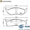 BREMSBELAGSATZ SCHEIBENBREMSE 8DB 355 014-971 FÜR CHRYSLER VOYAGER/III/VAN/IV  