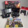 Nintendo Switch Monster Hunter Rise Edition Pro Controller Spiel Crash Minecraft