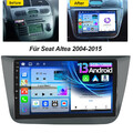 Für Seat Altea XL 2004-2015 Toledo GPS Navi Autoradio Carplay 6G+128G Android 13