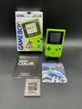 Nintendo Game Boy Color Konsole Neon Grün in TOP Zustand + OVP / BOXED - TOP
