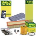 MANN-FILTER INSPEKTIONSPAKET SET C FÜR CITROËN C2 C3 PEUGEOT 1007 1.1 + 1.4I 