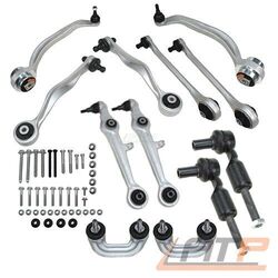 QUERLENKER SATZ SET REP.SATZ FÜR AUDI A8 4D BJ 94-02## 13 TEILIG - INKL. SPURSTANGENKOPF + KOPPELSTANGEN ##