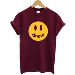 Drew Smile Happy Face Drew Emoji Trend Promi inspiriert || Erwachsene & Kinder Größen