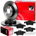 brembo BREMSSCHEIBEN 280mm + BELÄGE HINTEN passend für FORD KUGA 2 II MK2