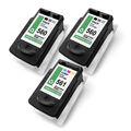3x Tintenpatronen für Canon Pixma TS5351 TS5351a TS5352 PG560XL CL561XL CYMK