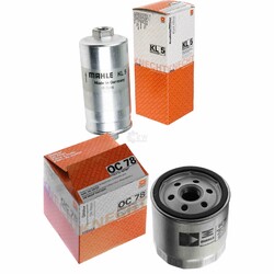 MAHLE / KNECHT Set Filterpaket Kraftstofffilter KL 5 Ölfilter OC 78