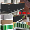 Balkonabdeckung Balkonbespannung Sichtschutz Terrasse Blickdichte mit Ösen