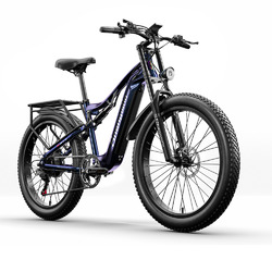 eBike 26 Zoll Mountainbike 1000W E Bike Elektrofahrrad 48V Fatbike 840WH E-MTBBefreit MwSt.✅BAFNG Motor✅Shimano 7G✅CE/EN15194✅