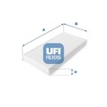 UFI Filter, Innenraumluft 53.034.00 für FORD