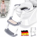 Toilettentrainer mit Treppe Töpfchen Kinder Klositz WC Sitz Baby Toilettensitz