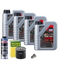 Motoröl 5W30 LIQUI MOLY Top Tec 4300 4L+MANN Ölfilter+Spülung+Ölablassschraube
