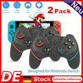 2Stk. Für Nintendo Switch/Pro Wireless Controller Gamepad Gamepads Bluetooth DE