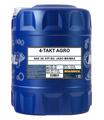 20L MANNOL 4-Takt Agro Motoröl Motorenöl Gartengeräte SAE 30 API SG JASO MA/MA2