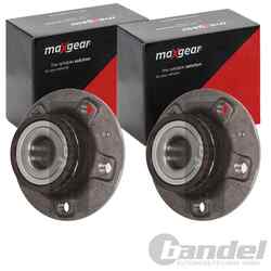 2X MAXGEAR RADLAGER-SATZ VORNE HINTEN PASSEND FÜR AUDI A4 A5 A6 LINKS+RECHTS
