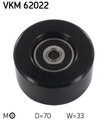 SKF VKM 62022 Riemenspanner, Keilrippenriemen passend für NISSAN Riementrieb
