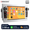 Android 14 Apple Carplay Für Opel Corsa C/D Zafira B Astra G H Autoradio GPS RDS