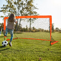Fußballtore 2er Set Faltbare Minitore Fußball Tore Tor m/ Tragetasche für Kinder