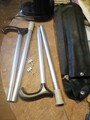 2 x  Gehstock KLAPPBAR Gehhilfe Spazierstock Krückstock Wanderstock Gehstütze