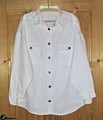 Ulla Popken Jeans-Hemdjacke mit 2 Brusttaschen in weiß, Gr. 58/60