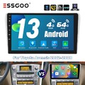 9" Autoradio Für Toyota Avensis 02-2008 4+64G Android 13 Carplay RDS GPS AHD Cam