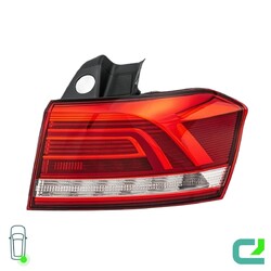 Außen-Heckleuchte rechts LED HELLA für VW Passat Variant (3G5, CB5)