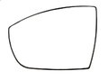 Außenspiegel - Spiegelglas  BLIC 6102-02-1211132P für FORD KUGA I 2 2008-2012