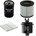 DENCKERMANN Inspektionspaket Filterset passend für Honda CR-V II 2.0