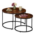 Satztisch Beistelltisch Couchtisch Sofatisch Wohnzimmer Tisch Industrial 2er Set