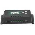 Solar Panel Regler Laderegler PWM Dual USB LCD Display 30A 12V/24V Für