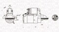 MAGNETI MARELLI Anlasser Starter 063721246010 für FORD MONDEO 3 B4Y B5Y Turnier